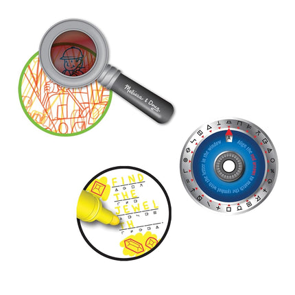 Melissa & Doug Secret Decoder Game Book