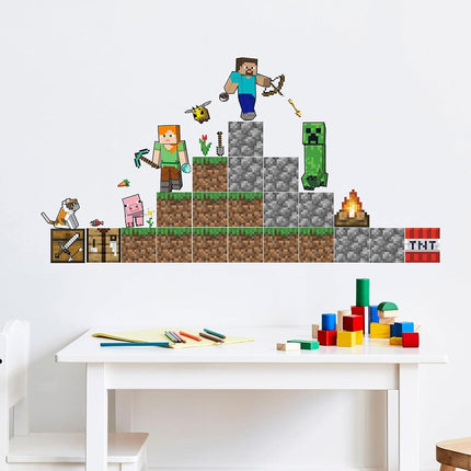 RoomMates Minecraft Blocks Build Your Own Wall Decals, RMK5581SCS