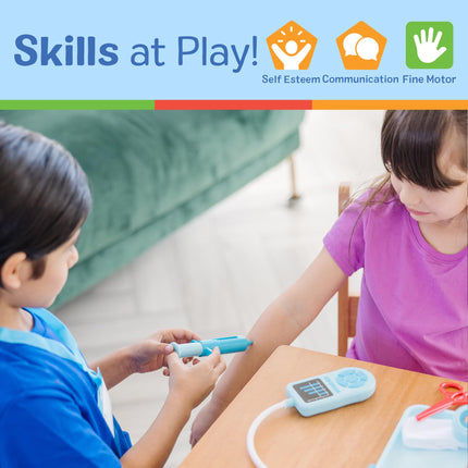 Melissa & Doug Doctor's Kit � Medical Role Play Set for Boys & Girls | With Emergency Bag & Tools | Age 3+