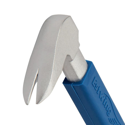 Estwing Pro Claw Moulding Puller - 10 Pry Bar with Forged Steel Construction & No-Slip Cushion Grip - MP250G