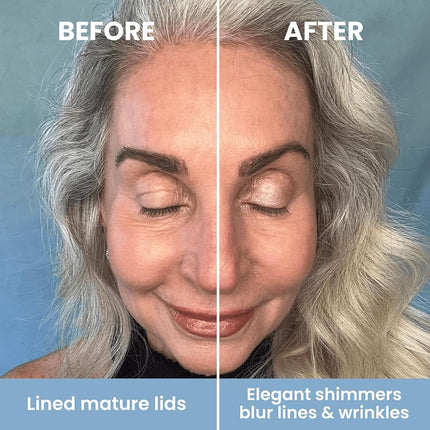 PRIME PROMETICS PrimeEyes Eye Brightener for Mature Women – Creamy Eyeshadow Sticks – Easy Application, Quick Eye Lift Effect – Hypoallergenic, Long Wear, Water-Resistant (Stardust)