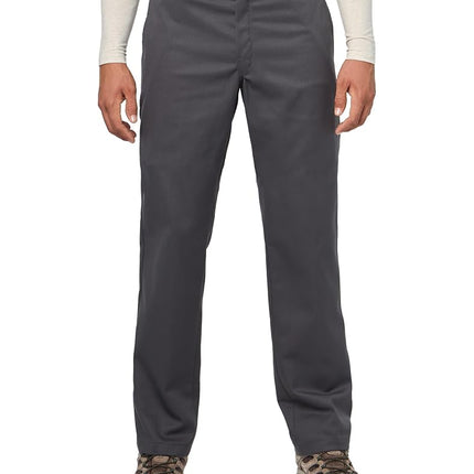 Dickies Pantalón de trabajo entallado 873 para hombre, color carbón, 32W / 30L