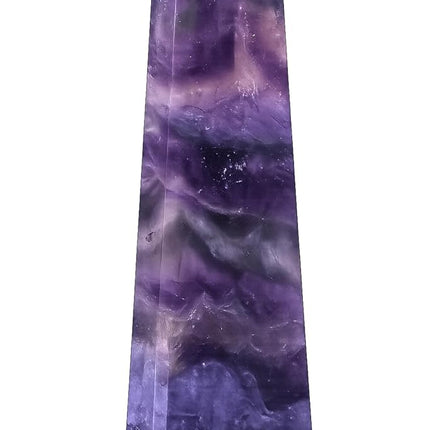 Amazing Gemstone Purple Fluorite Crystal Towers - 