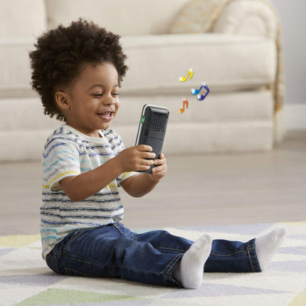 Teléfono Emoji Chat & Count de LeapFrog, negro