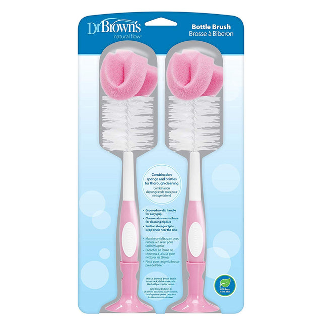 Dr. Brown's Baby Bottle Brush - Silicone/Rubber - 