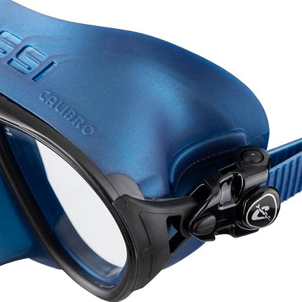 Cressi Calibro Diving Mask - Blue Nery, Uni