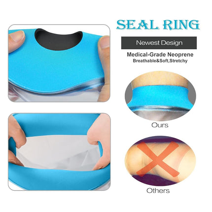 Asunby Protectores Impermeables para Escayolas de Mano para Ducha, Baño, Adultos, Muñeca, Protector de Heridas a Prueba de Agua, Fundas Reutilizables para Vendajes, para Mano Rota, Muñeca, Dedos, Quemaduras Postoperatorias
