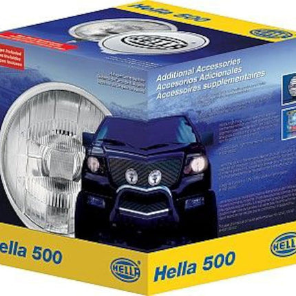 HELLA 005750411 500 Series 12V/55W Halogen Driving Lamp, Multi