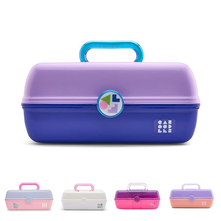 Caboodles On-The-Go Girl Makeup Box, Two-Tone Lila
