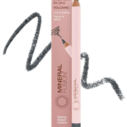 Mineral Fusion Eye Pencil, Grey Eyeliner with Soot
