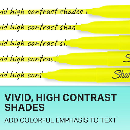 Pocket Highlighters, Assorted, Pack of 12