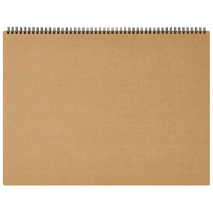 Maruman MNEMOSYNE Notebook 12.2 x 16.5 Inches (Horizontal A3), 5mm-squared, 70 Sheets (N167)