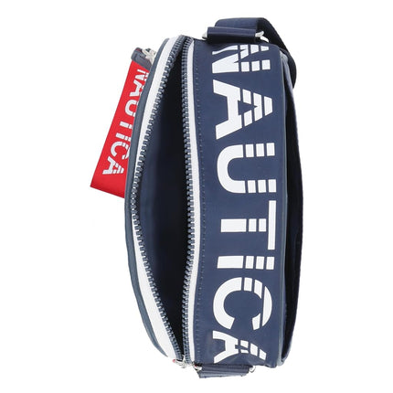 Nautica womens High Seas Camera Crossbody, Indigo/White, One Size