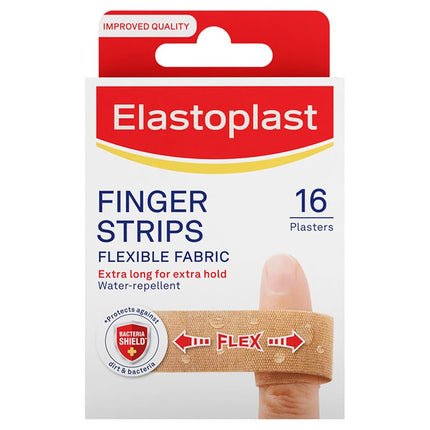 Elastoplast Finger Strip Extra Flexible Plasters (