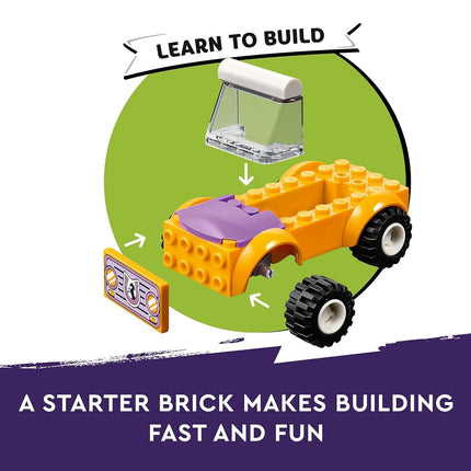 LEGO Friends Horse and Pony Trailer Toy - incl. Liann & Zoya Mini Dolls, Pony & Horse Animal Figures, a Car Model and Accessories - Creative Gift for 4+ Year Old Girls - 42634