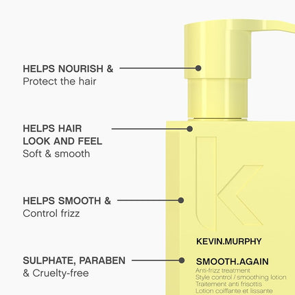 KEVIN.MURPHY SMOOTH.AGAIN Leave-In Hair Conditioner, Thick Hair, 200ml