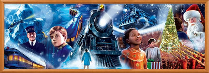MasterPieces Puzzle de Noël Le Pôle Express - 1000 pièces - 33 x 99 cm