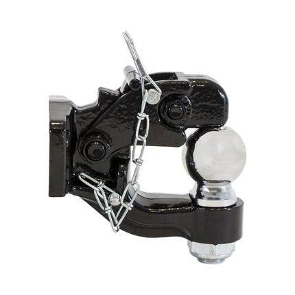 Buyers Products (10055) 8-Ton Combination Hitch with Mounting Kit, 2-5/16 Inch Ball, Black