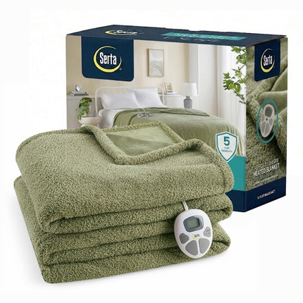 Serta Heated Blanket, Eletric King Size Blanket, S