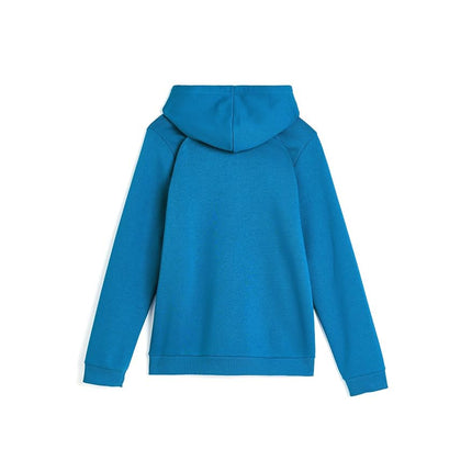 Under Armour Boy's Ua Rival Fleece Hoodie Sweatshirt, (430) Aegean Blue/White, S