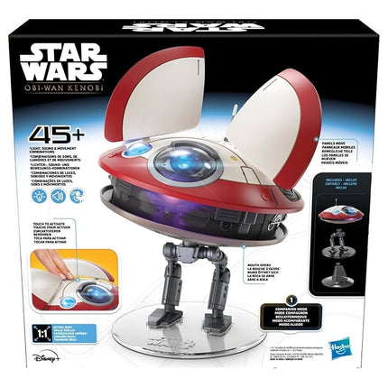 Star Wars L0-LA59 (Lola) Animatronic Edition, Obi-Wan Kenobi Series-Inspired Electronic Droid Toy, Toy for Kids Ages 4 and Up