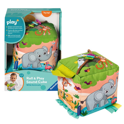 Ravensburger Play+ Roll & Play Sound Cube - Wild A