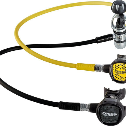 Cressi AC2 Compact Plus Octopus XS Int Diving Regulator - Black