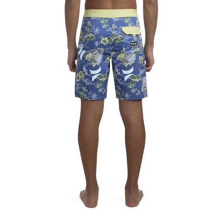 Hurley Boys' Board Shorts, azul Shoreline, 10