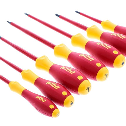 Wiha 32097 | 7 Piece Insulated SoftFinish Screwdriver Set
