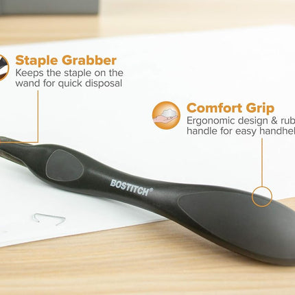Bostitch Professional Magnetic Easy Staple Remover, Black (40000M-BLK)