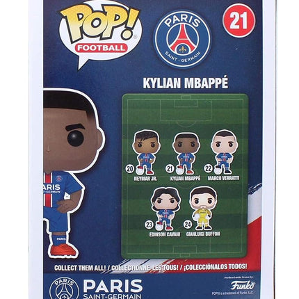 Funko POP! Vinyl: Football - Kylian Mbappé - (PSG) - Paris Saint-Germain - Collectable Vinyl Figure - Gift Idea - Official Merchandise - Toys for Kids & Adults - Sports Fans