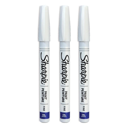 Fine Point Paint Marker [Set of 3] Color: White