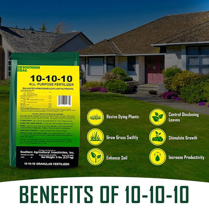 Root 98 Warehouse Southern Ag 10-10-10 All Purpose Granular Fertilizer 5lbs