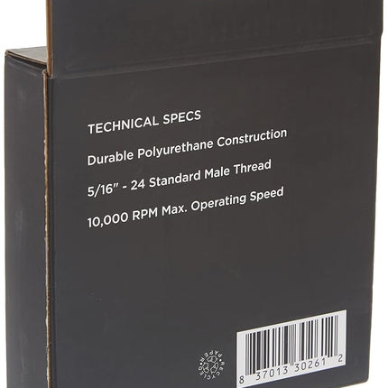 NEIKO 30261A 5” Sanding Pad with Vinyl PSA Backing, 5/16” Arbor with 24 Thread Mounts, 10,000 RPM, Sanding Pads are Ideal for Orbital and Dual Action Sander