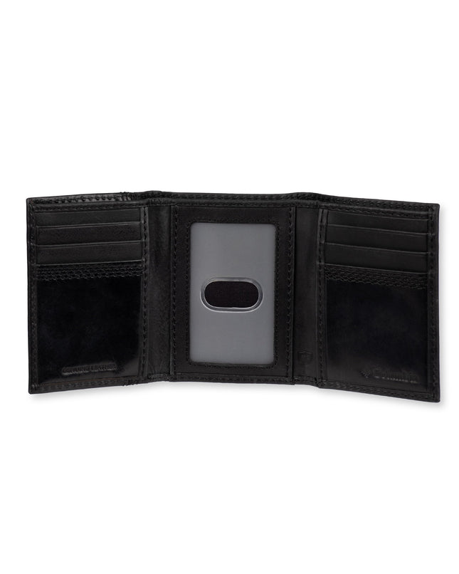 Cartera Trifold RFID de Columbia para Hombre, Costuras Negras, Talla Única, Cartera Trifold RFID