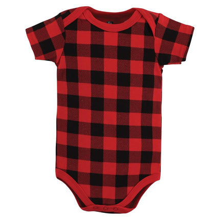 Hudson Baby Baby Cotton Bodysuits, Brown Bear, Preemie