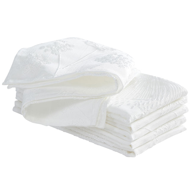 Laura Ashley Napkins Raised Woven Embroidered Jacq