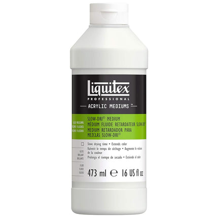Liquitex Slow-Dri Blending Fluid Medium, 16 onzas