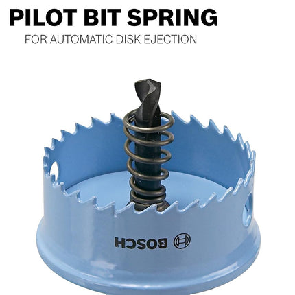 Bosch HTW78 7/8 In. Thin-wall Hole Saw, Blue