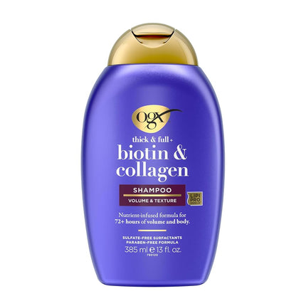 OGX Thick & Full+ Biotin & Collagen Shampoo 385ml