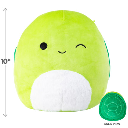 Squishmallows Original 25 cm Henry la tortue – Peluche officielle Jazwares – Tortue en peluche douce et compressible à collectionner – À ajouter à votre équipe – Cadeau pour enfants, filles et garçons