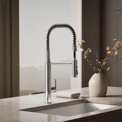 Kohler 24982-CP Purist Kitchen Sink Faucet, Polished Chrome