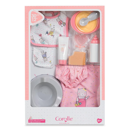 Corolle 9000110440 Mon Premier Poupon Large Accessory Set for All 30 cm Baby Dolls