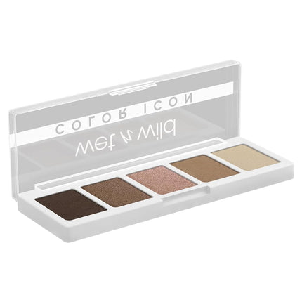 Wet n Wild, Color Icon 5-Pan Palette, Eyeshadow Palette, 5 Richly Pigmented Colors for Everyday Makeup, Long-Lasting and Easy to Blend Formula, Walking On Eggshells