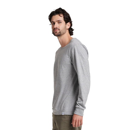Russell Athletic Men's Essenital Long Sleeve Tee T-Shirt, Oxford, XL
