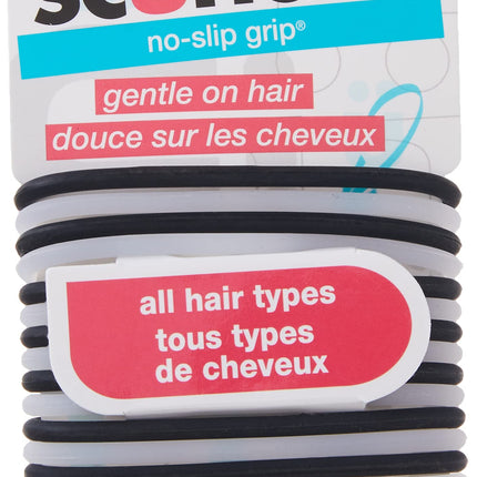 Scunci Hair Ties, Black 14 ea