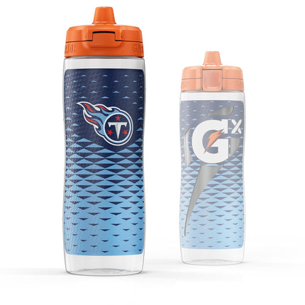 Gatorade Gx NFL Non-Slip Squeeze Bottles, 30 fl oz