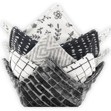 ROGITU Cotton Microwavable Bowl Cozy, Microwave-Sa