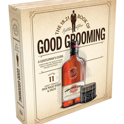 18.21 Man Made Men's Book of Good Grooming Gift Set Volume 11,1 Count (Pack of 1)
