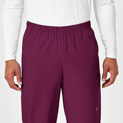 WonderWink Multi-Cargo Pant, Wine, 3X-Large Tall